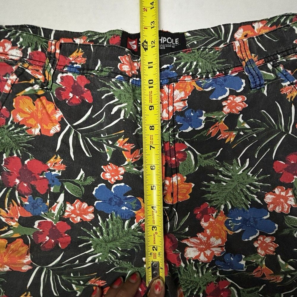 VTG‎ Y2K SouthPole Floral Shorts Mens 36 Skater Street Wear Baggy Hawaiian EUC - Picture 5 of 9